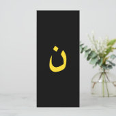 Christliche NS-Symbolsolidarität auf schwarz (Stehend Vorderseite)