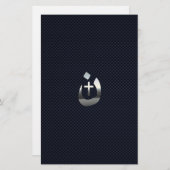 Christliche NSarene Spirituelle Briefpapier (Vorne/Hinten)