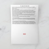 Christliche Osterfeier Feiertagskarte (Innenseite)