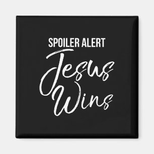 Christliche Osterratquote Salvation Spoiler Warnje Magnet