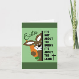 Christliche Ostersonnkarte Karte