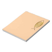 CHRISTLICHE PADS 8 1/2 X 11 NOTIZBLOCK (Rotiert)