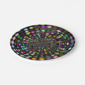 Christliche Papierplatte Pappteller (Schrägansicht)