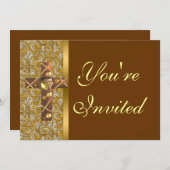 Christliche Party Einladung (Vorne/Hinten)