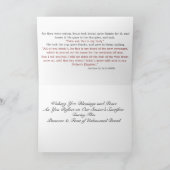 Christliche Passover-Karte Ankündigung (Innenseite)