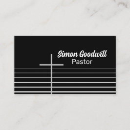 Christliche "Pastor Business Cards" | Einfaches El Visitenkarte