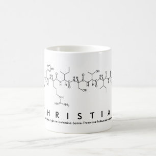 Christliche Peptidnamen-Tasse Kaffeetasse