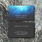 Christliche Pfarrkirche im benutzerdefinierten Tex Visitenkarte