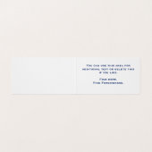 Christliche Pfarrkirche Moderne Türkis Natur Visitenkarten (Innenseite Aufgefaltet)