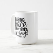 Christliche Phantastische Grace Coffee Tasse (Vorderseite Links)