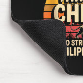 Christliche Philipper 4_13 Religiöser Löwe Stärke Mousepad (Ecke)