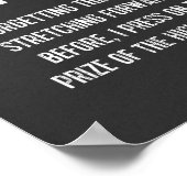 Christliche Plakatbibel, Philippinen 3:13-14 Poster (Ecke)