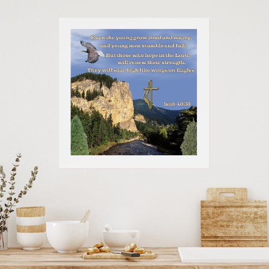 christliche Plakate (Küche)