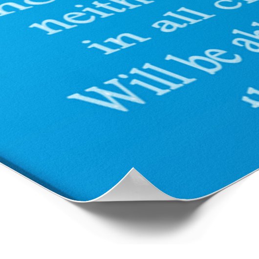 christliche Plakate (Ecke)