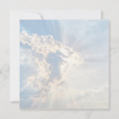 Christliche Pokerkarte "Sunams" Dankeskarte (Rückseite)