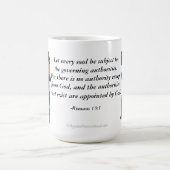 Christliche Polizei Kaffeetasse (Mittel)