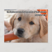 Christliche Postkarte (Vorderseite)