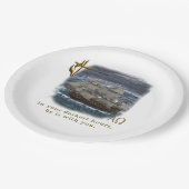 christliche Produkte Pappteller (Schrägansicht)