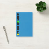 Christliche prophetische spirituelle Kriegsführung Post-it Klebezettel (Büro)