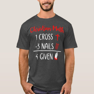 Christliche Puppe - 1 Kreuz 3 Nägel 4 gegeben Reli T-Shirt