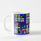 Christliche Quercollagen-multi Farbe durch Kaffeetasse (Links)