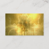 Christliche Quergeschäfts-Karten Visitenkarte (Rückseite)