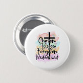 CHRISTLICHE QUOTE BUTTON (Vorne & Hinten)