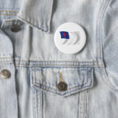 Christliche Religionsflagge Knopf Button (Beispiel)