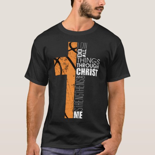 Christliche religiöse Basketball Philippinen 413 V T-Shirt (Vorderseite)