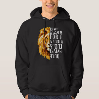 Christliche religiöse Bibelvers-Aussprüche Löwe An Hoodie