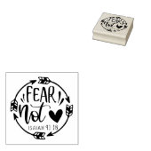 Christliche religiöse Bibelverse Angst nicht Gummistempel (Stempel)