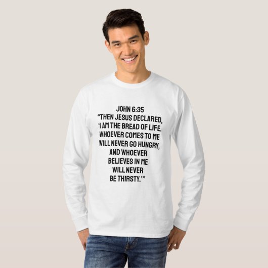 CHRISTLICHE RELIGIÖSE BIBLE VERSE QUOTEN T - Shirt (Vorne ganz)