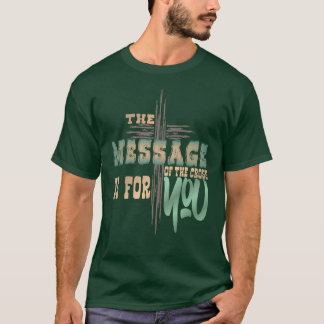 Christliche religiöse Botschaft des T - Shirt