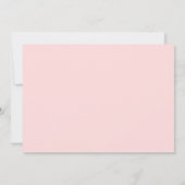 Christliche religiöse Christening Baptiskommunion Dankeskarte (Rückseite)