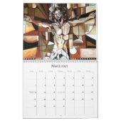 Christliche religiöse Kunst 2011 Kalender (Mär 2027)