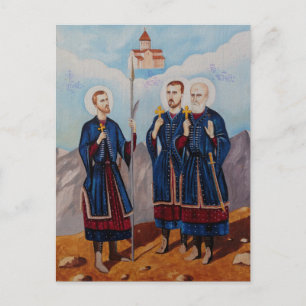 Christliche religiöse Kunstwerke Postkarte