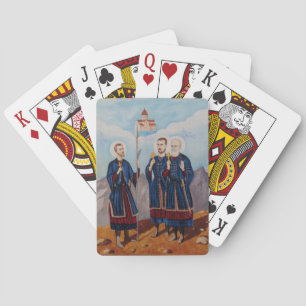 Christliche religiöse Kunstwerke Spielkarten