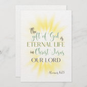 Christliche Religiöse, Scripture Osterkarte Feiertagskarte (Vorne/Hinten)