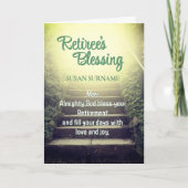 Christliche Rentenkarte Feiertagskarte (Vorderseite)