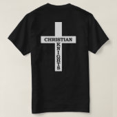 Christliche Ritter, Templar Ritter T - Shirt (Design Rückseite)