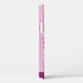 Christliche Rosa Blütenbibel Case-Mate iPhone Hülle (Rückseite / Rechts)