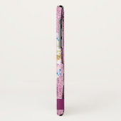 Christliche Rosa Blütenbibel Case-Mate iPhone Hülle (Hinten/Links)