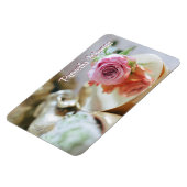 Christliche Rose und Sprichwörter Magnet (Linke Seite)