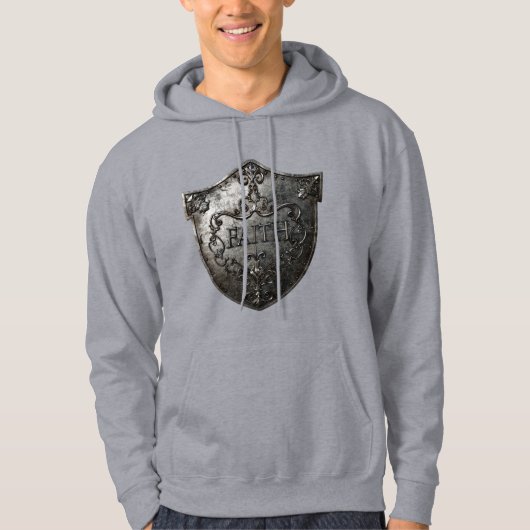 Christliche Rüstung des Glaubens Hoodie (Vorderseite)