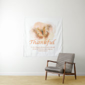 Christliche Schmetterlingsbibel für Frauen: dankba Wandteppich (Beispiel)