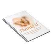 Christliche Schmetterlingsbibel für Frauen: Danke Notizblock (Rechte Seite)