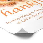 Christliche Schmetterlingsbibel für Frauen: Danke Poster (Ecke)