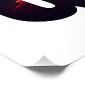 Christliche Schöpfung: Der Himmel verkündet den Ru Poster (Ecke)