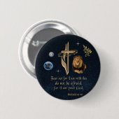 Christliche Schrift Button (Vorne & Hinten)