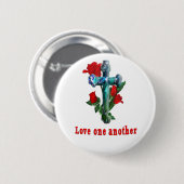 Christliche Schrift Button (Vorne & Hinten)